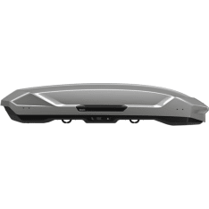 Thule Motion 3 XXL shiny titanium ski box
