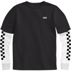 Vans Long Check lasten t-paita