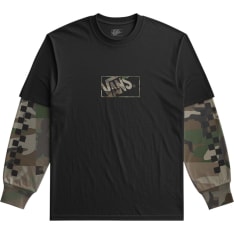 Vans Camo Twofer children's shirt