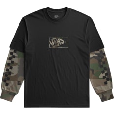 Vans Camo Twofer children's shirt