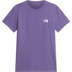 The North Face Evolution Simple Dome Slshort Sleeve women's logowear tops