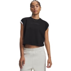 Under Armour Icon WM Cut Off SS women’s college T-shirt