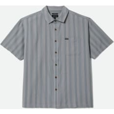 Brixton Cru Striped Dobby S/S Wvn