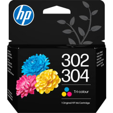 HP 302/304 kolmiväri mustepatruuna