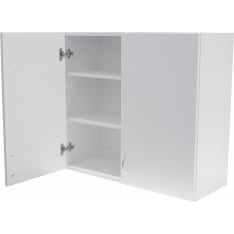 Aqualine 800x300x700 mm white upper kitchen cabinet frame
