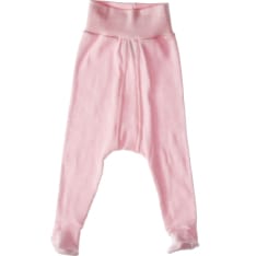 First wear pink half-kick trousers