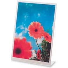 L-malli A4 Brochure Stand for Table