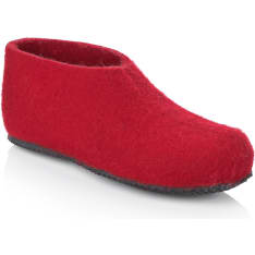 Loose women's morning slippers with rubber soles