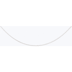 Silver anchor necklace