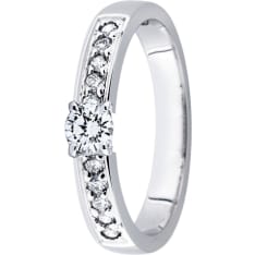 Festive Ensemble 402-040 Ariel Solitaire timantisormus