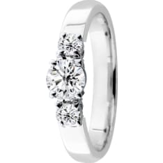 Festive Luxury 446-060FL Trilogy Trend timanttisormus