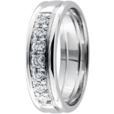 Festive Promise 461-035 Sophia Triple Diamond Ring