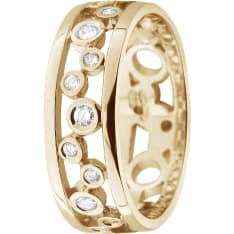 Festive New Style 478-014 Circular timanttisormus