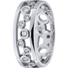 Festive New Style 478-014 Circular timanttisormus