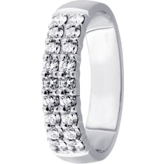 Festive Promise 481-054 Sophia Double Diamond Ring
