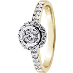 Festive Ensemble 495-050 Amelie diamond ring