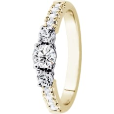 Festive Aurora 506-066 Aurora diamond ring