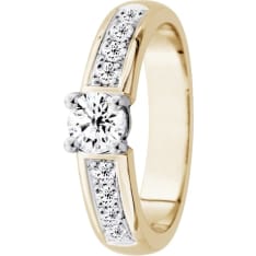 Festive Luxury 510-056 Eva diamond ring