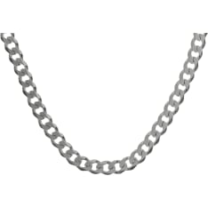 Silver armor necklace