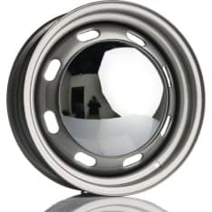 Jack Wheeler Herbie Silver 4.5x15 Jako:4x130 ET:18 valve