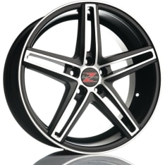 Barzetta Generale Matt Black Polished 8x18 Jako:5x108 ET:40 vanne