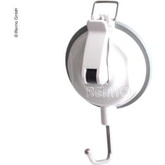 Reimo white hook with suction cup