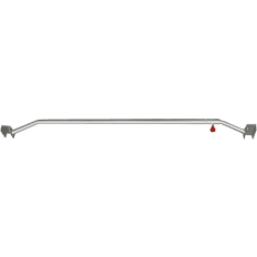 Teopart 130-200cm alumiini säädettävä pressunkannatin