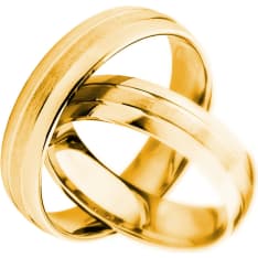 3D Gold 551-5 keltakultainen sormus