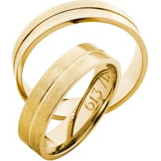 3D Gold 613-5 keltakultainen sormus