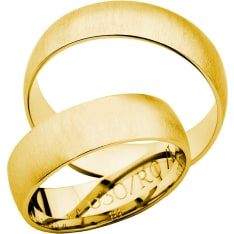 3D Gold 630-3 keltakultainen sormus