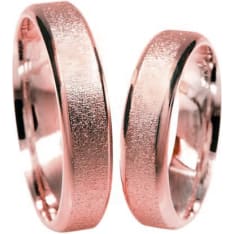 3D Gold 631-6 punakultainen sormus