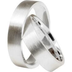 3D Gold 633-5 valkokultainen sormus