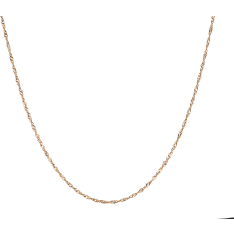 Singapore gold 2,5mm necklace