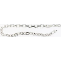 SK OLT180 Silver anchor bracelet