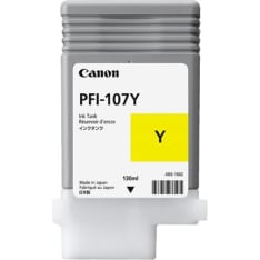 Canon PFI-107Y Yellow mustepatruuna