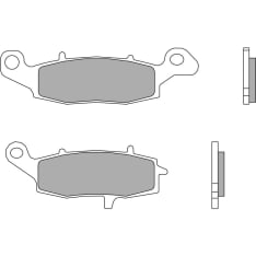 Brembo 231-KA19SA Eteen Sintered Road jarrupalat