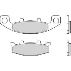 Brembo 231-KA09SP Taakse Sintered Road jarrupalat