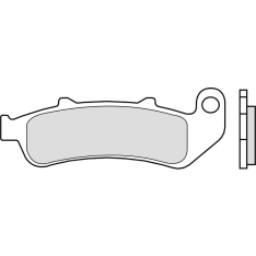 Brembo 231-HO39SP Taakse Sintered Road jarrupalat