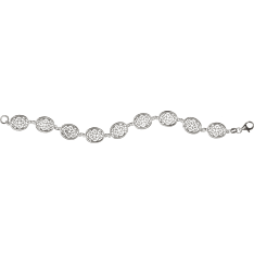 SK R232 18.5 cm rhodium-plated wrist chain