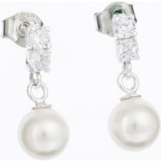 OK 1H048 silver earrings