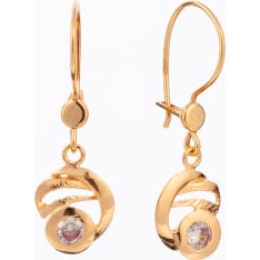 OK 1K107 Gold earrings