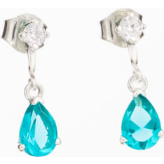 OK 2H043 silver earrings