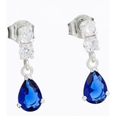 OK 4H044 silver earrings