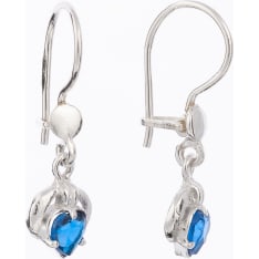 OK 4H101 silver earrings