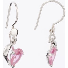 OK 6H121 silver earrings