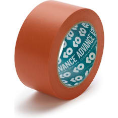Telpak 50mmx33m orange protective tape with 76mm sleeve