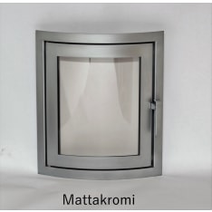 Tapani Puosi LL-K10S 345 x 410 mm R350 curved fireplace door