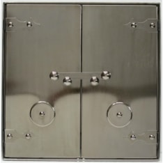 Tapani Puosi UL-20 410 x 410 mm Fireplace hatch