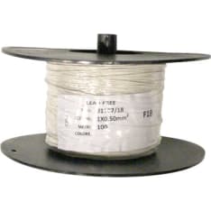 Draka 0.5mm2 white electric cable