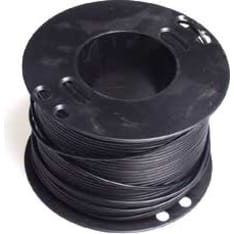 Draka 1.0mm2 black electric cable